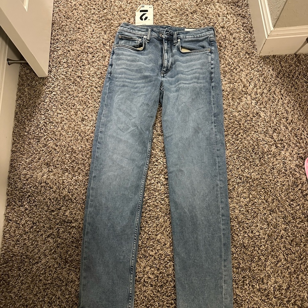 rag & bone Light Blue Men's Skinny Jeans